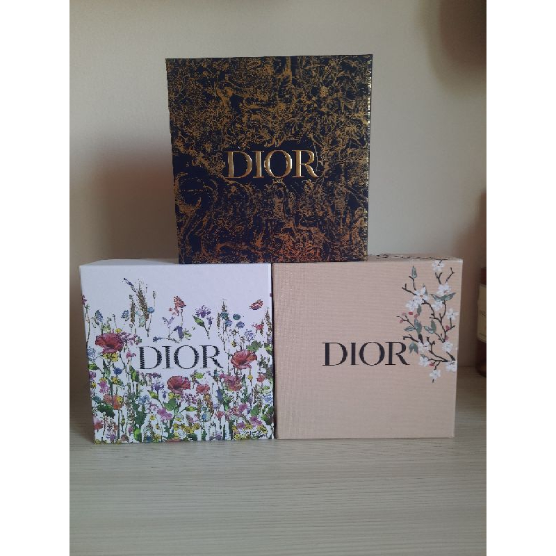 hard box dior original / gift box dior limited authentic / dior beauty bisa untuk aksesoris dan lain