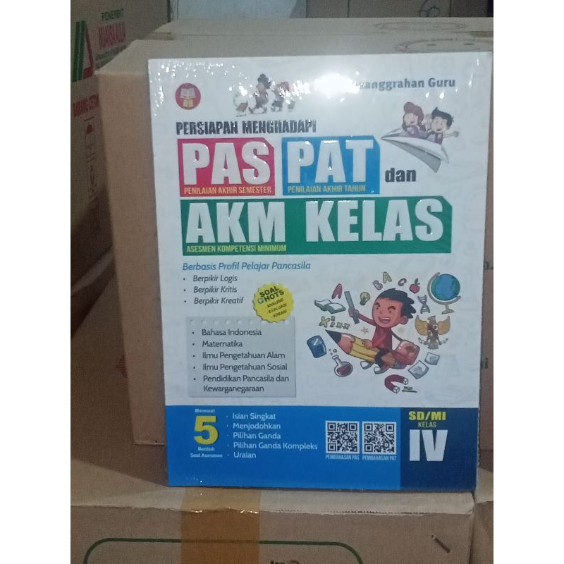 Persiapan Menghadapi PAS, PAT, dan AKM Kelas 4 SD/MI