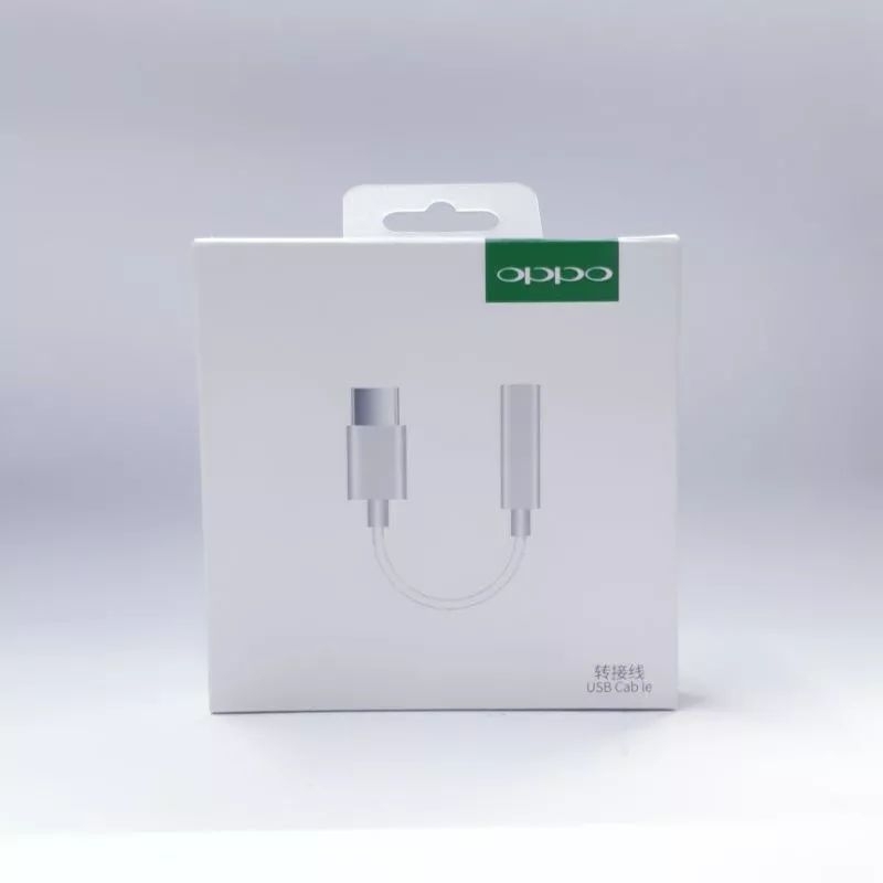 CONVECTER HEADSET OPPO TYPE C TO HEADSET AUX JACK 3,5MM SUPPORT OPPO