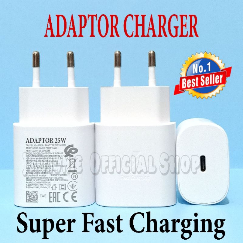 Charger Casan Cas S4MSUNG Galaxy A11 A12 A13 A14 5G 15W 25W TYPE C FAST CHARGING