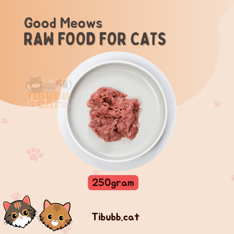 Goodmeows Raw Cat Food Makanan Kucing Tanpa Pengawet Rawfood