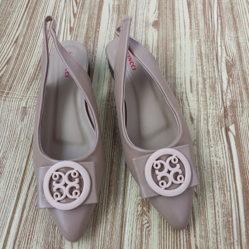 Sendal hak heels 2cm cewek IF6A
