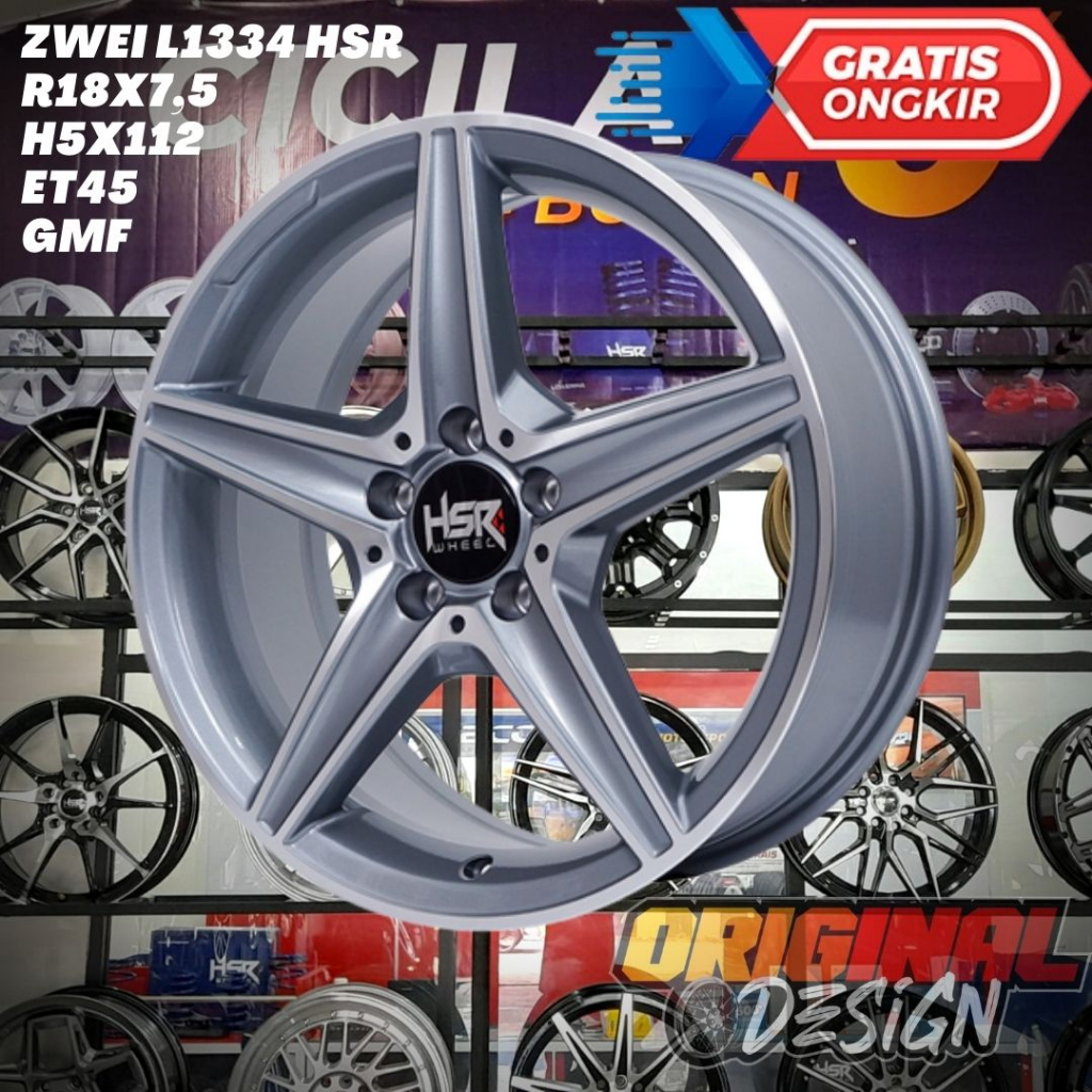 Velg Mobil Ring 18 ZWEI L1334 HSR R18X7,5 H5X112 ET45 GMF