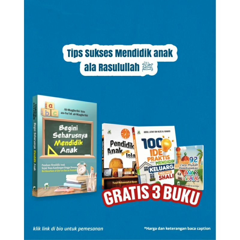 paket buku begini seharusnya mendidik anak - paket buku mendidik anak - buku mendidik anak - buku be