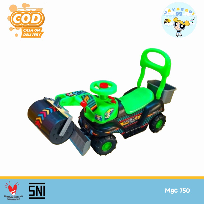 sg toys mgc 750 mainan anak mainan mobil berat konstruksi buldozer mobil beko anak