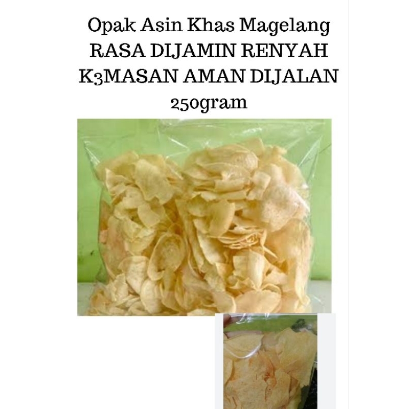 

Opak singkong original khas magelang/kerupuk opak magelang