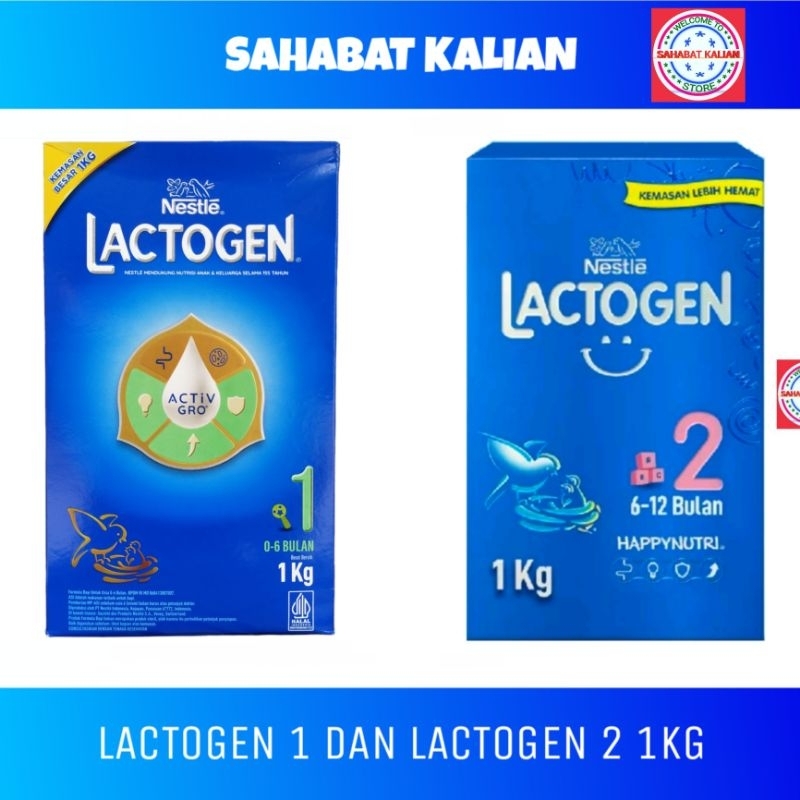 LACTOGEN 1 1KG USIA 0-6 BULAN