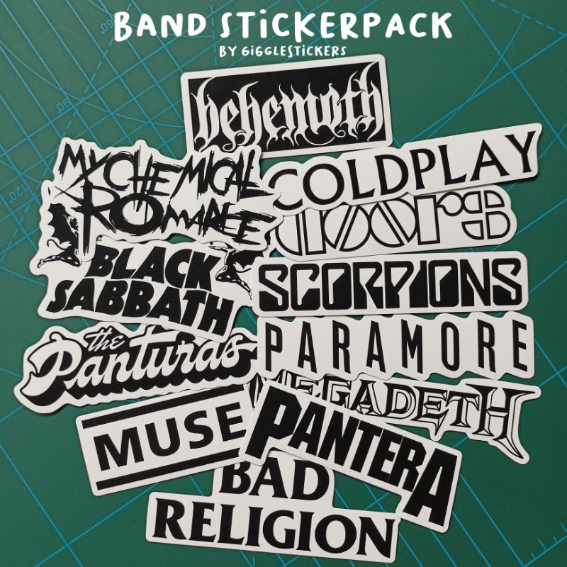 

StickerPack Band Logo Vol.2