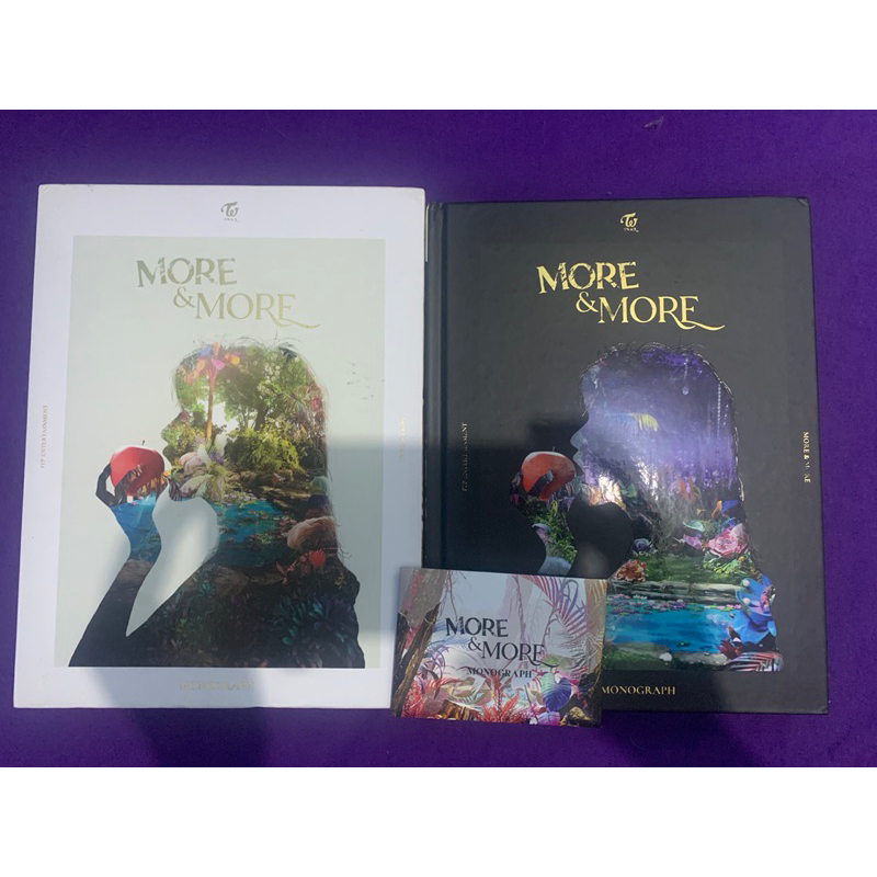 Twice monograph more & more album twice eyes wide open twice tv5 dvd