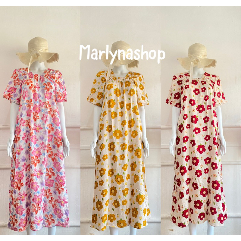 ZARA DRESS / LONG DASTER KERUT RAYON MOTIF VIRAL KEKINIAN