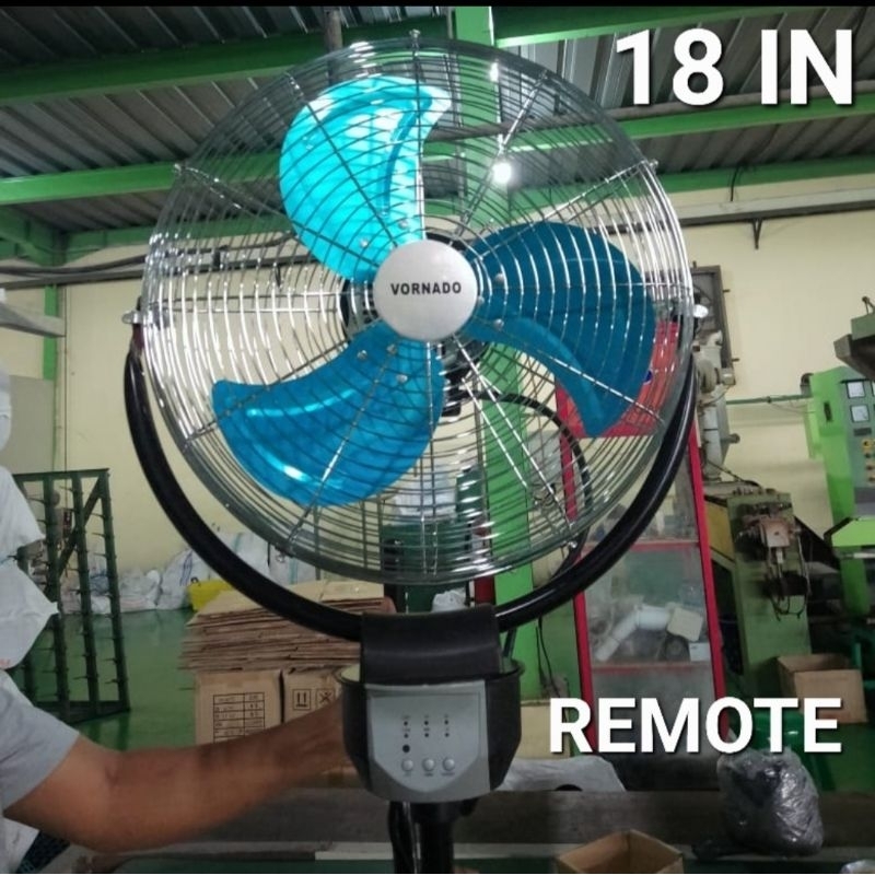 Kipas angin dinding remote tornado 18 in/wallfan remote tornado 18 in