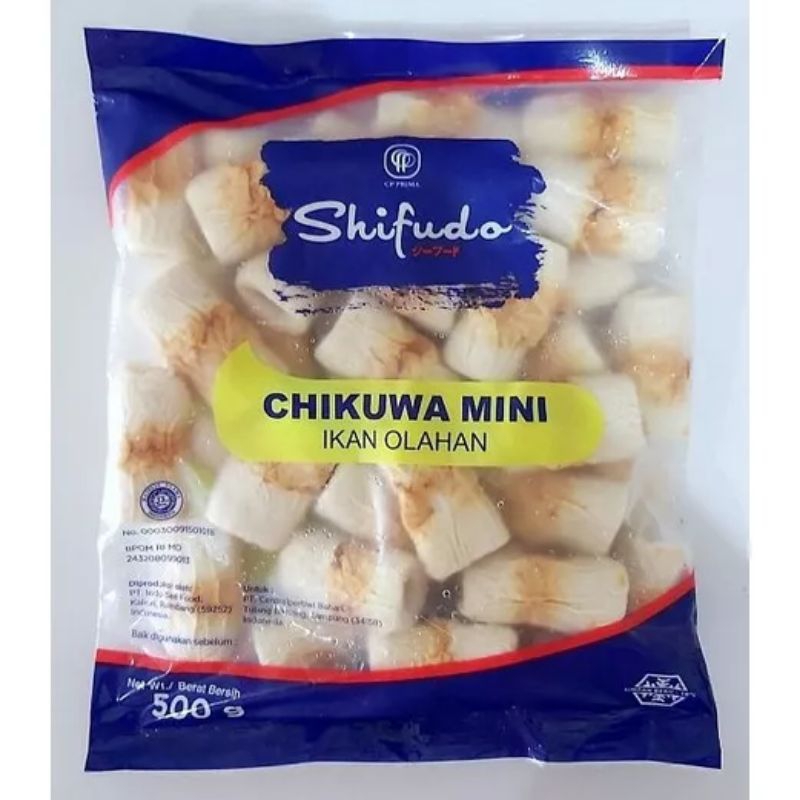 SHIFUDO CHIKUWA 500GR/ CHIKUWA 500GR/ Shifudo chikuwa mini 500gram
