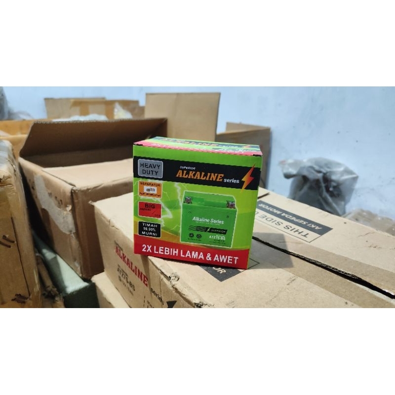battery aki motor alkaline 7a 5a untuk motor supra FU dll