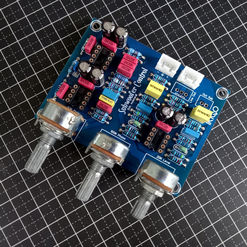 Kit Subwoofer Controller Anistardi Tanpa IC Komponen Bagus