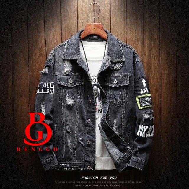 BENGGO.ID | Jaket Jeans Terbaru / Jaket Jeans Pria / Jaket Jeans Pria Original / Jaket Jeans Pria So