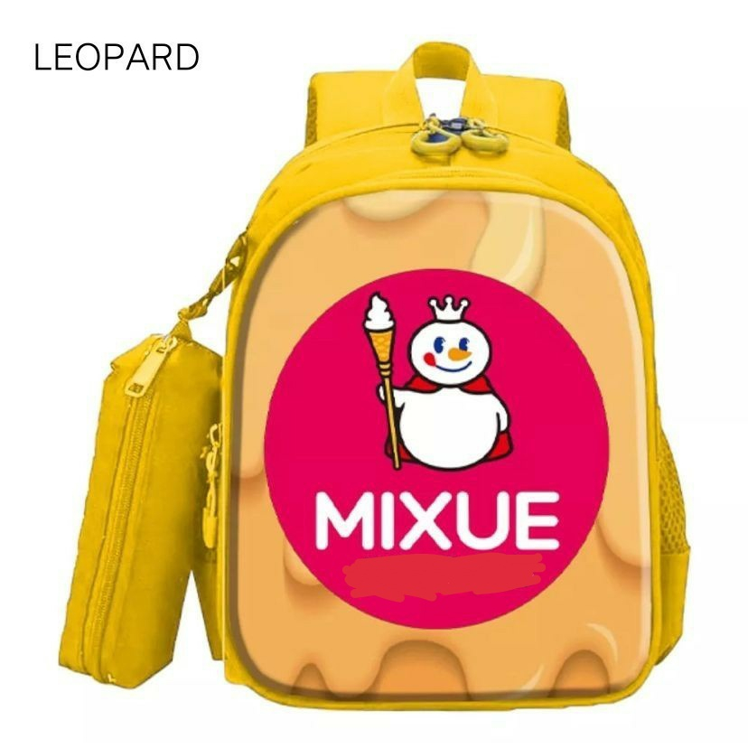 Tas Ransel Anak Sekolah Laki-laki dan Perempuan Paud Tk Sd Motif Mixue