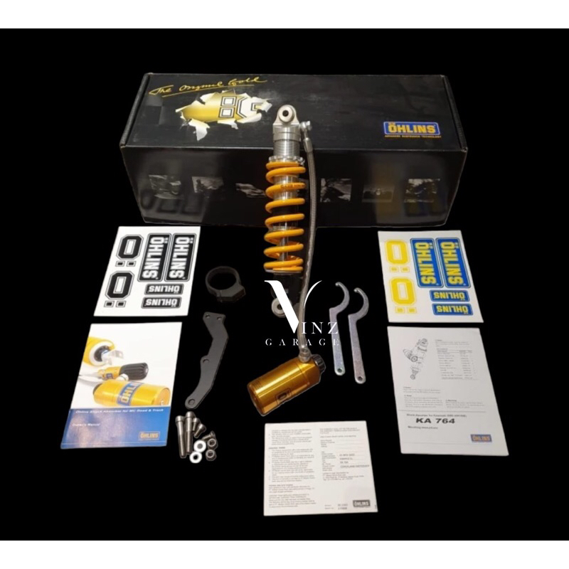 Shock Shockbreaker Ohlins Kawasaki Ninja 150 R KA764 Original Shock Ohlins KA 764 Original Kawasaki 