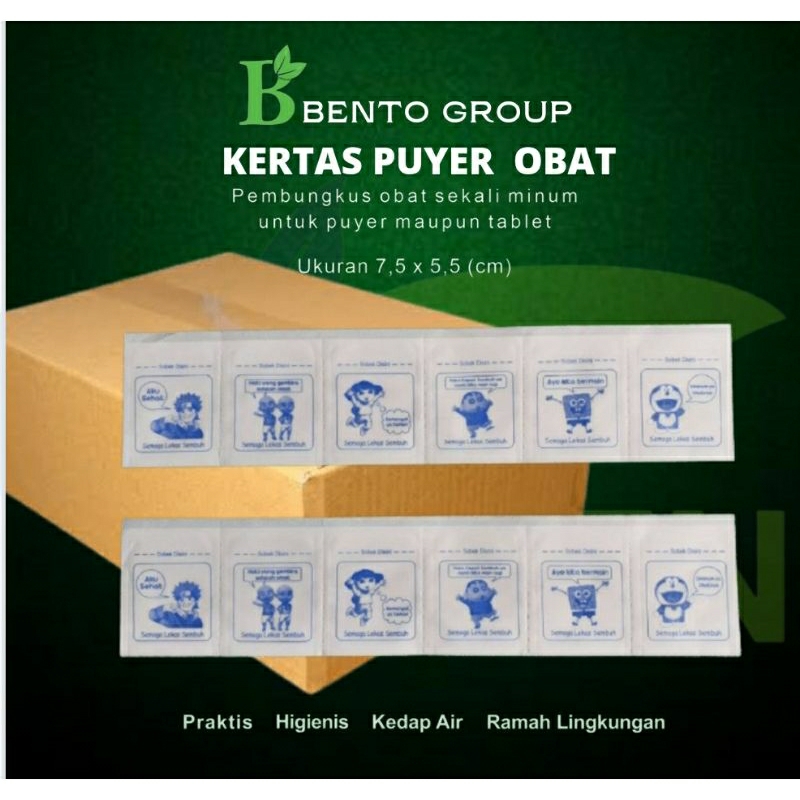 Kertas Puyer Kartun 1 box iai 30.000 pcs