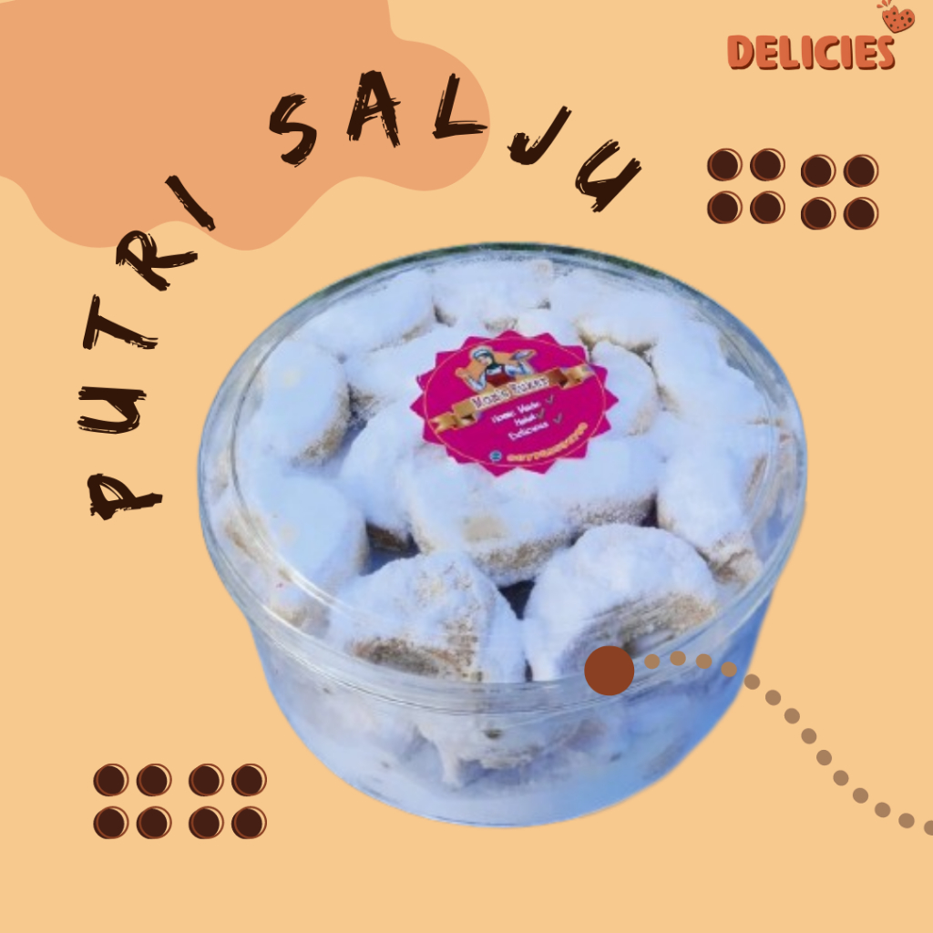

Kue Putri Salju Lebaran Aneka Rasa Original Taro Matcha Red Velvet