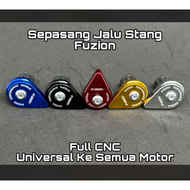 Jalu Stang End Bar ASLI CNC MODEL ARM Universal AEROX NMAX BEAT VARIO PCX SCOOPY CBR CB HEREX VIXION GSX NINJA ADV