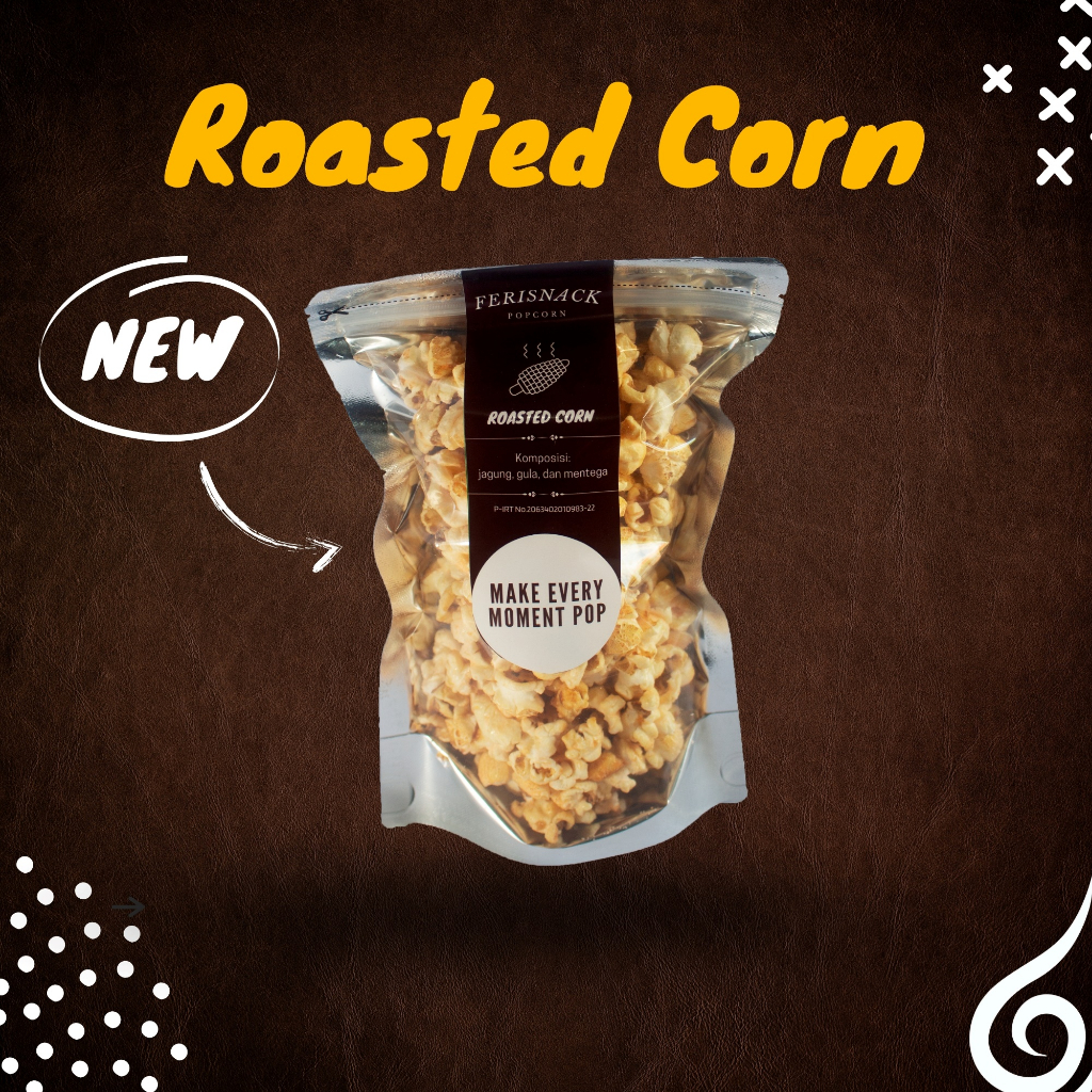 

Cemilan Snack Popcorn Caramel Varian Roasted Corn Ready 72gr Homemade - Popcorn Caramel Homemade Rasa Jagung Bakar