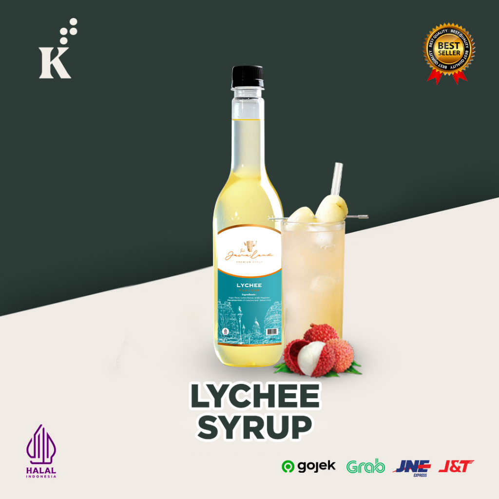 

Sirup / Syrup Javaland Lychee 650ml || Sirup Campuran Kopi , Sirup Cafe Premium