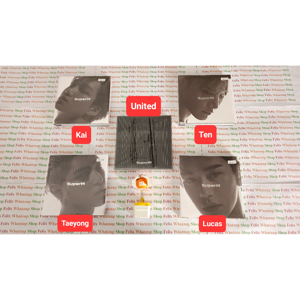 SuperM 1st Mini Album [Debut Album] Official SEALED - UNITED