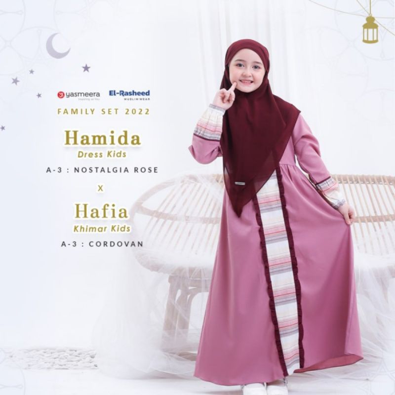 RUMAH CUTETRIK_GAMIS ANAK HAMIDA BY YASMEERA