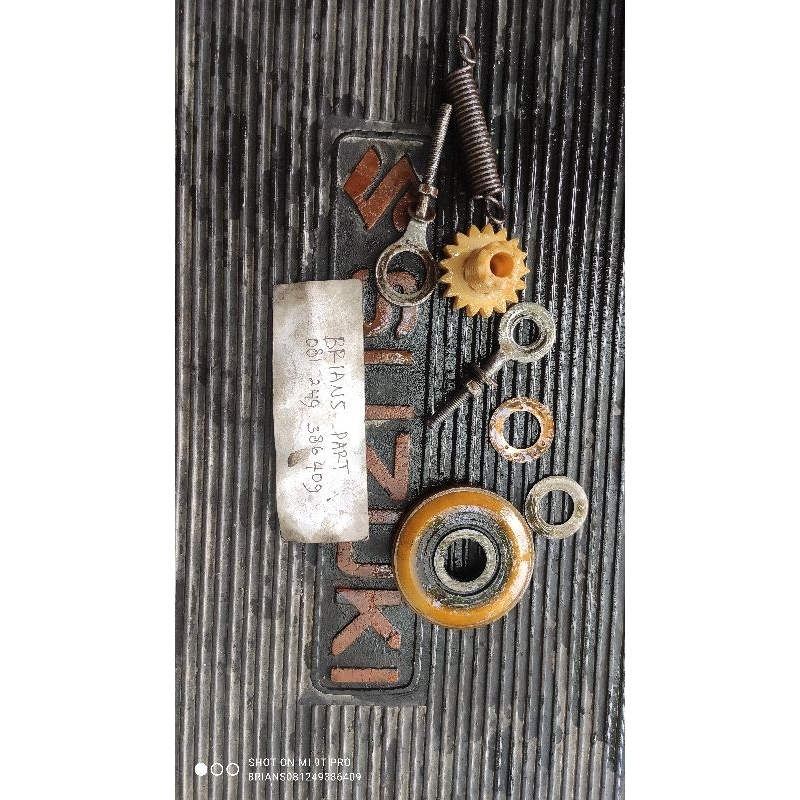 gigi dalamam mesin Yamaha Alfa