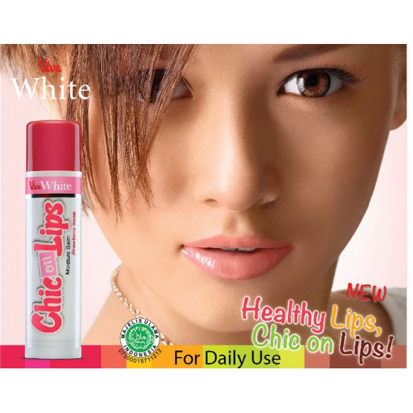 QEILA - Viva White Moisture Balm Chic On Lips Series | Lip Balm Viva