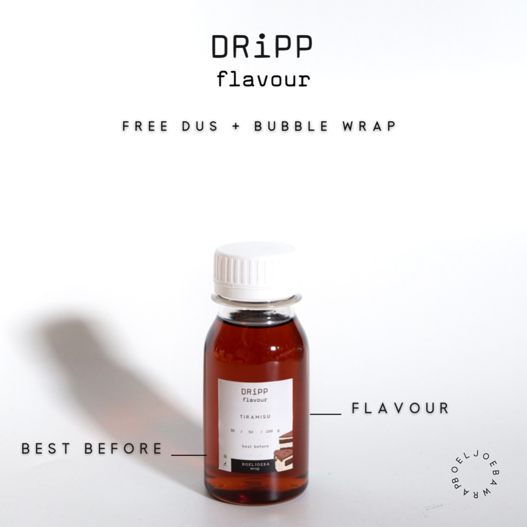 Dripp Tiramisu Syrup Repack [30, 50, 100] g