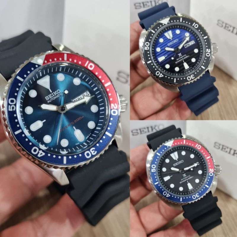 Jam Tangan Cowok seiko divers Automatic