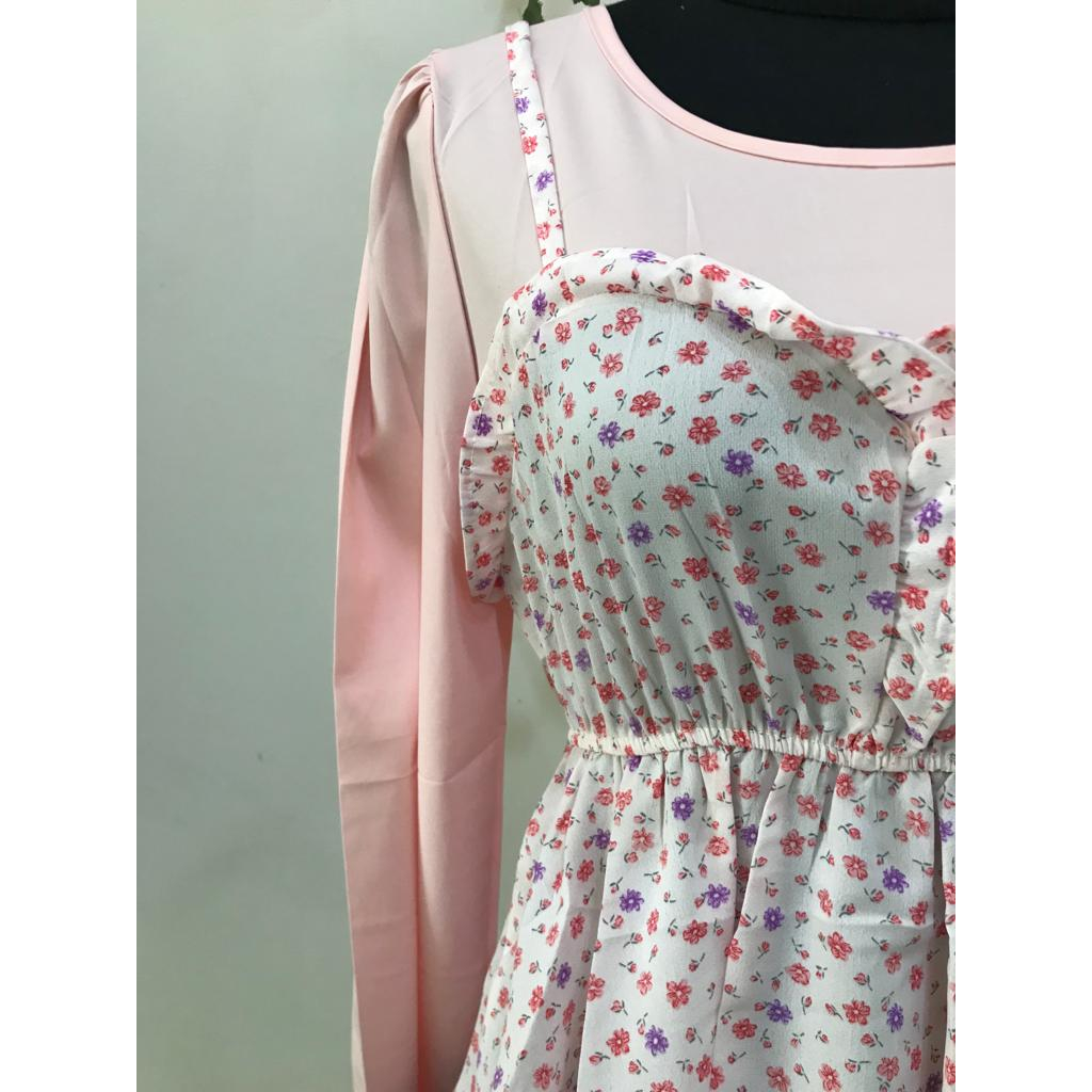 LIZ Blouse Atasan Wanita - Lengan Panjang Style Korea