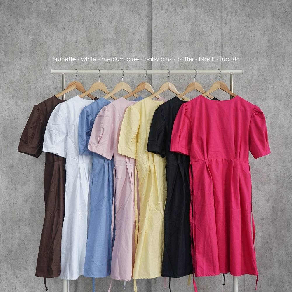 Premium Doffi Ribbon Dress TH 440 COTTON