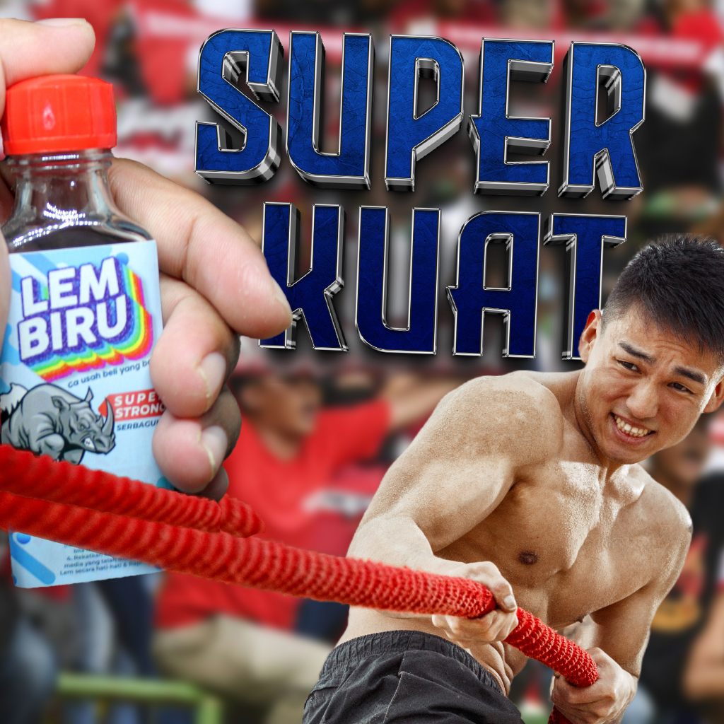 

LEM SEPATU SUPER KUAT REKAT BIRU GLUE