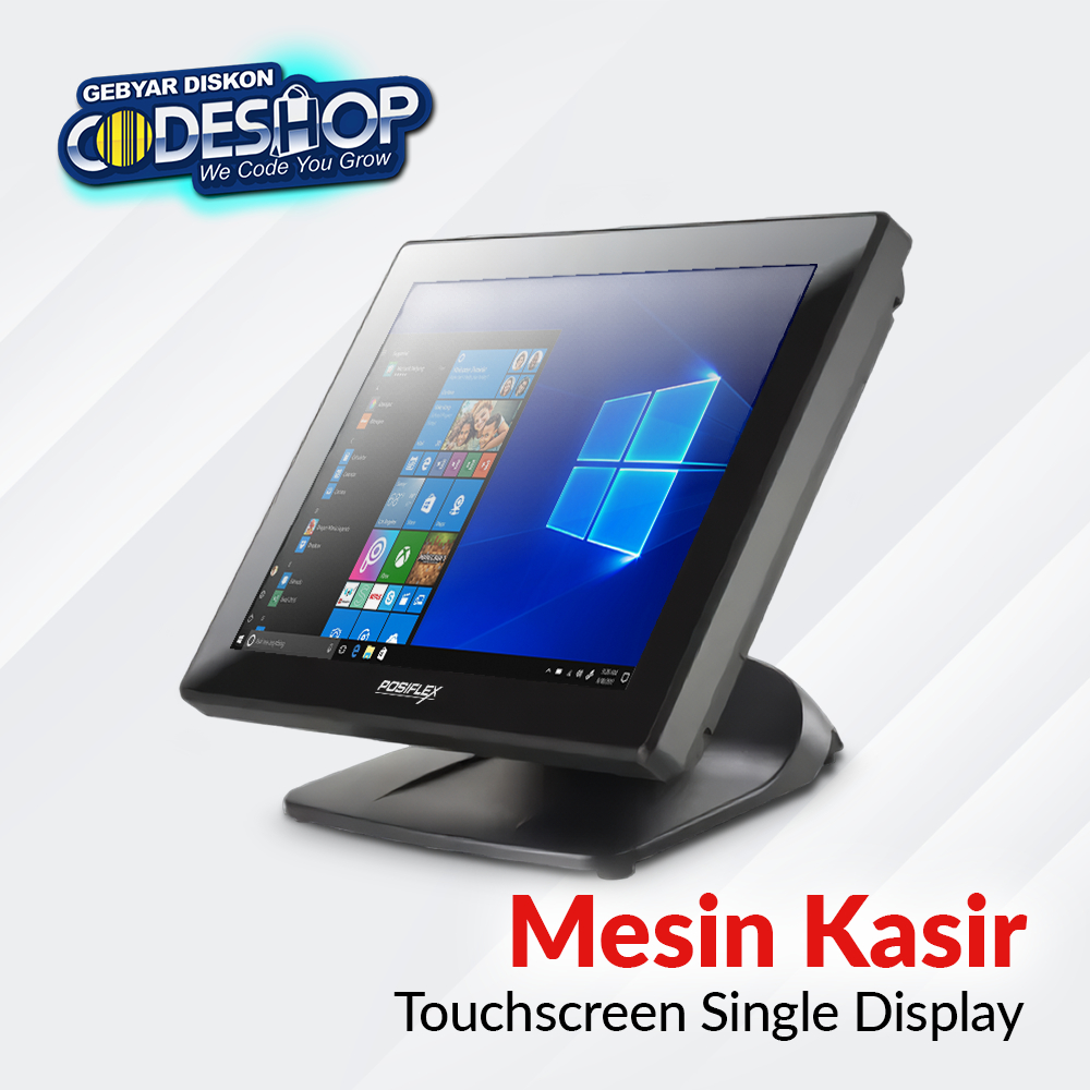 Posiflex PS-3615Q Mesin Kasir All in One POS Touchscreen Single Display