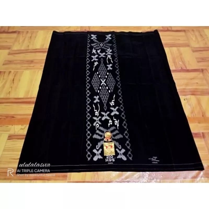 SARUNG HDS DEWASA-SARUNG HDS SAMARINDA HITAM DEWASA