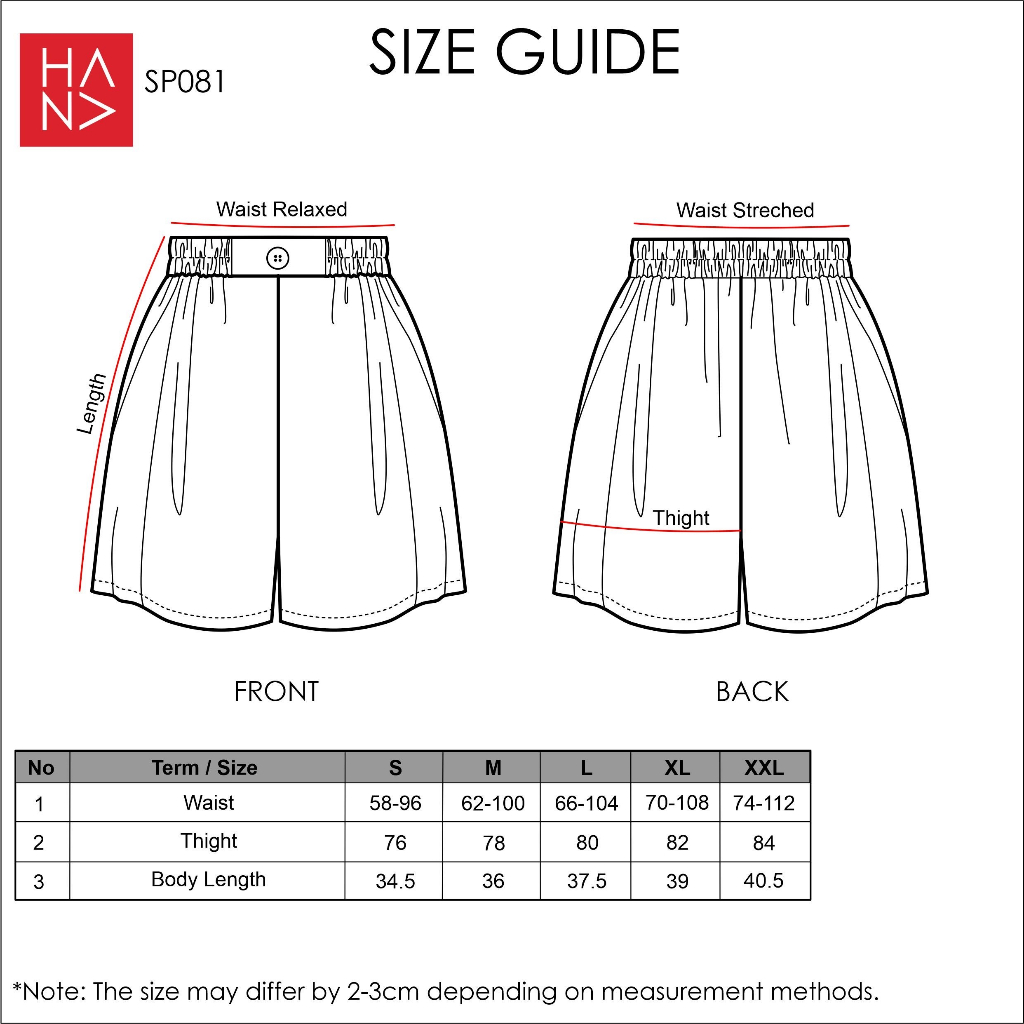 HanaFashion JKT - Tammy Short Pants Korean / Celana Pendek Wanita Murah - SP081