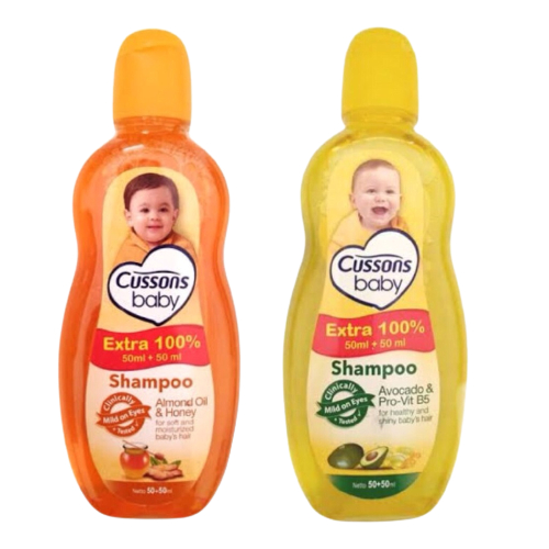 CUSSONS Baby Shampoo 100ml + 100ml / Shampo Bayi CUSSONS 200ml