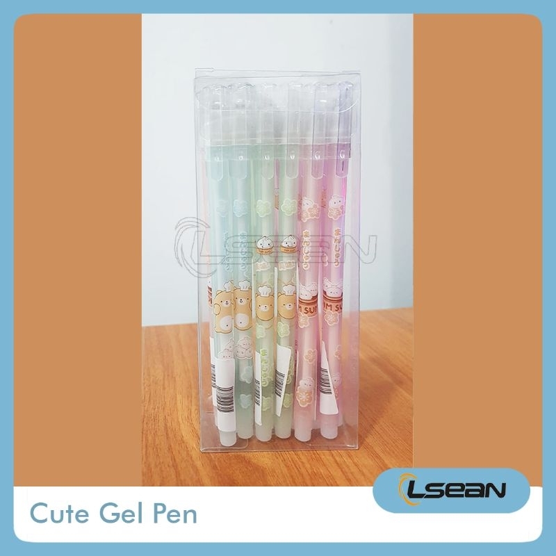 ALAT TULIS PULPEN GEL 0.5 MM BOLPEN MEKANIK SEKOLAH KANTOR MOTIF LUCU