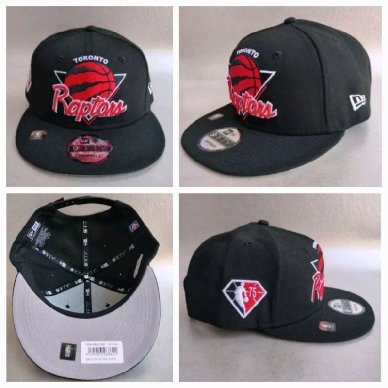 Topi new era NBA toronto raptors setelan