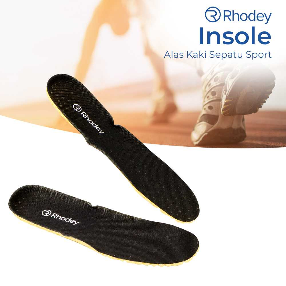 Insole Alas Kaki Sepatu Sport - Sol Dalam Sepatu - Nyaman Kuat Tidak Slip - Rhodey