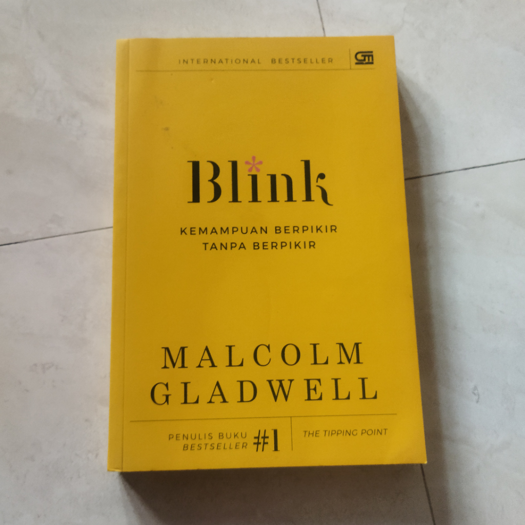 Blink / Malcolm Gladwell / Buku Original Bekas Preloved Second