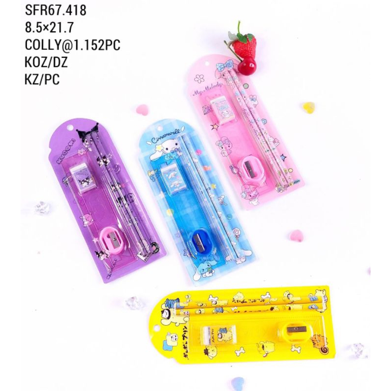 

Alat Tulis|Pencil Kayu|Alat Tulis Set|Pencil Hello Kitty