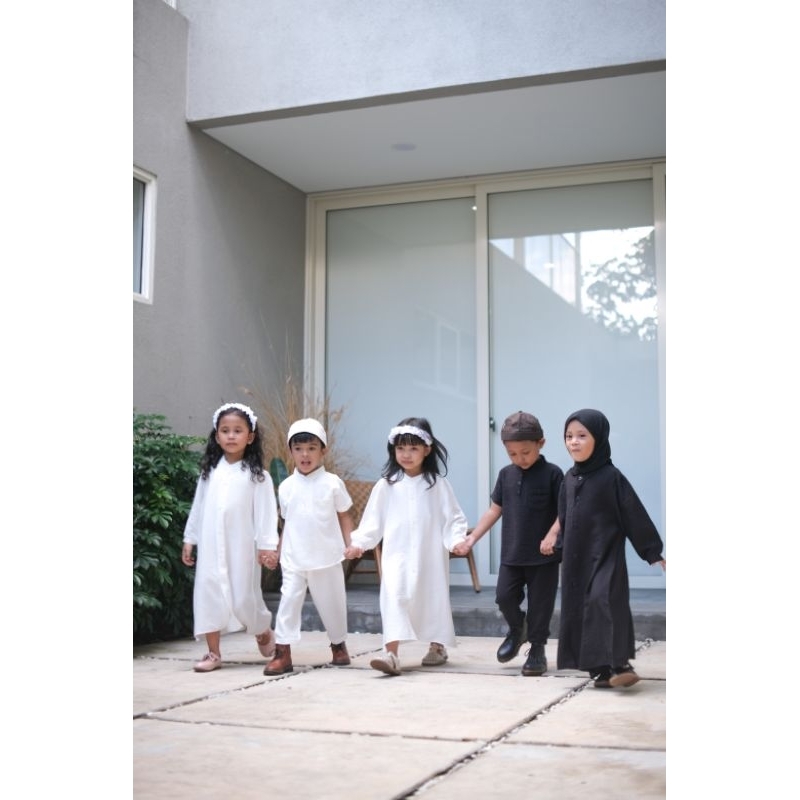 GEMYLA DRESS - Promo 10.10 Gamis kemeja long dress Anak Rok Outer Bayi Kids Dress Cewek Perempuan Katun  Murah 1-6 Thn