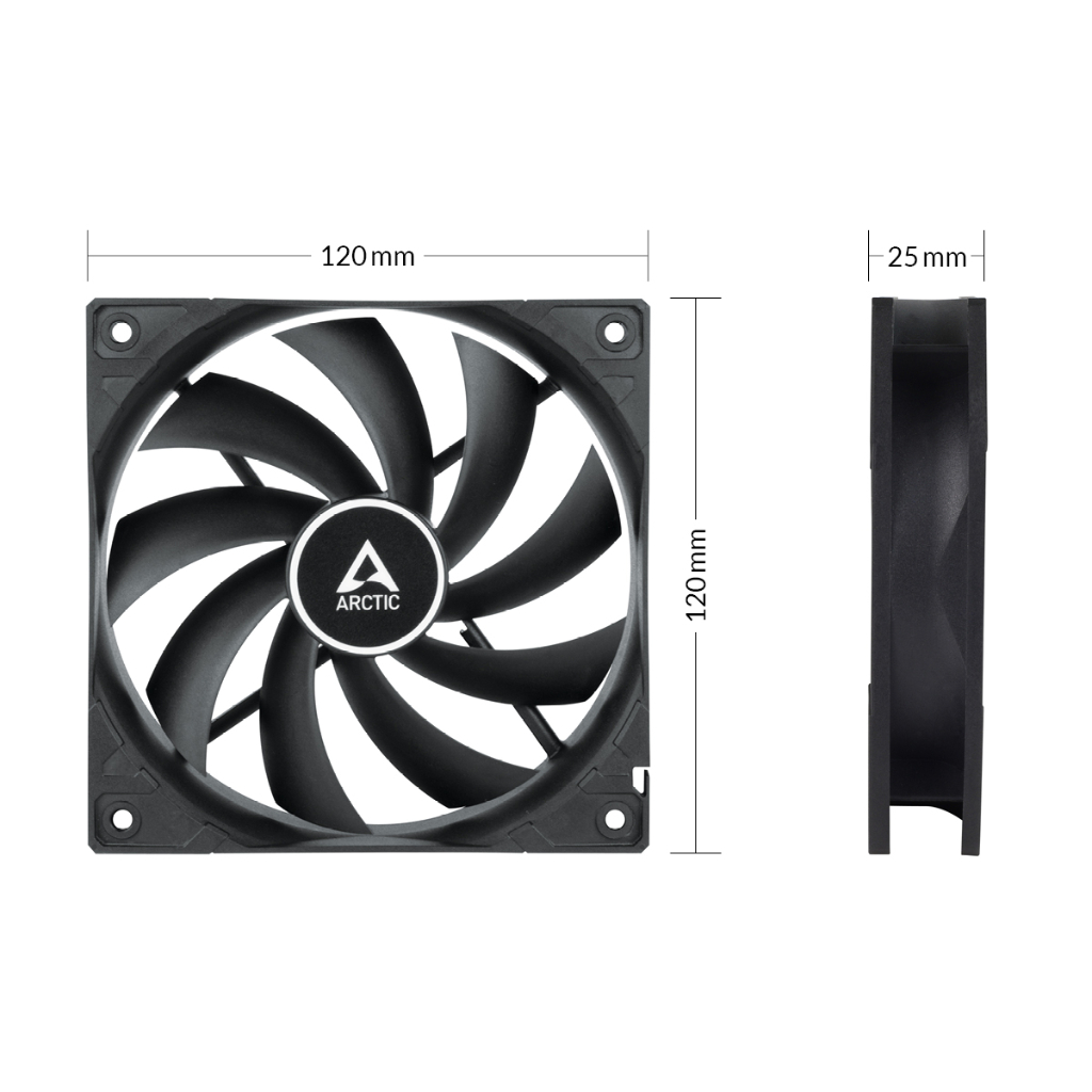 Arctic F12 PWM PST 12CM Case Fan