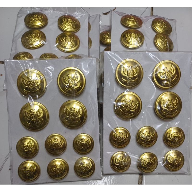 kancing pdu garuda/kancing set pdu garuda/kancing garuda pdu