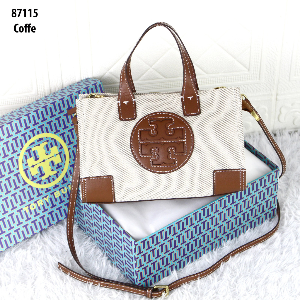 TAS T CANVAS ELLA SHEARLING TOTE 87115 (FREE BOX)