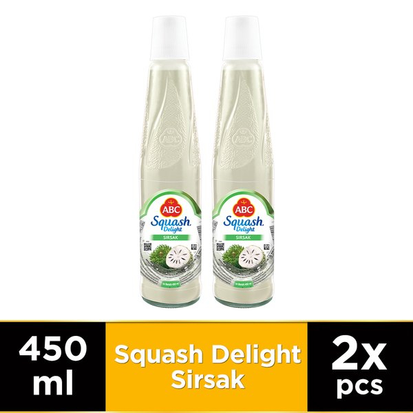 

ABC Sirup Squash Delight Sirsak 2x450ml