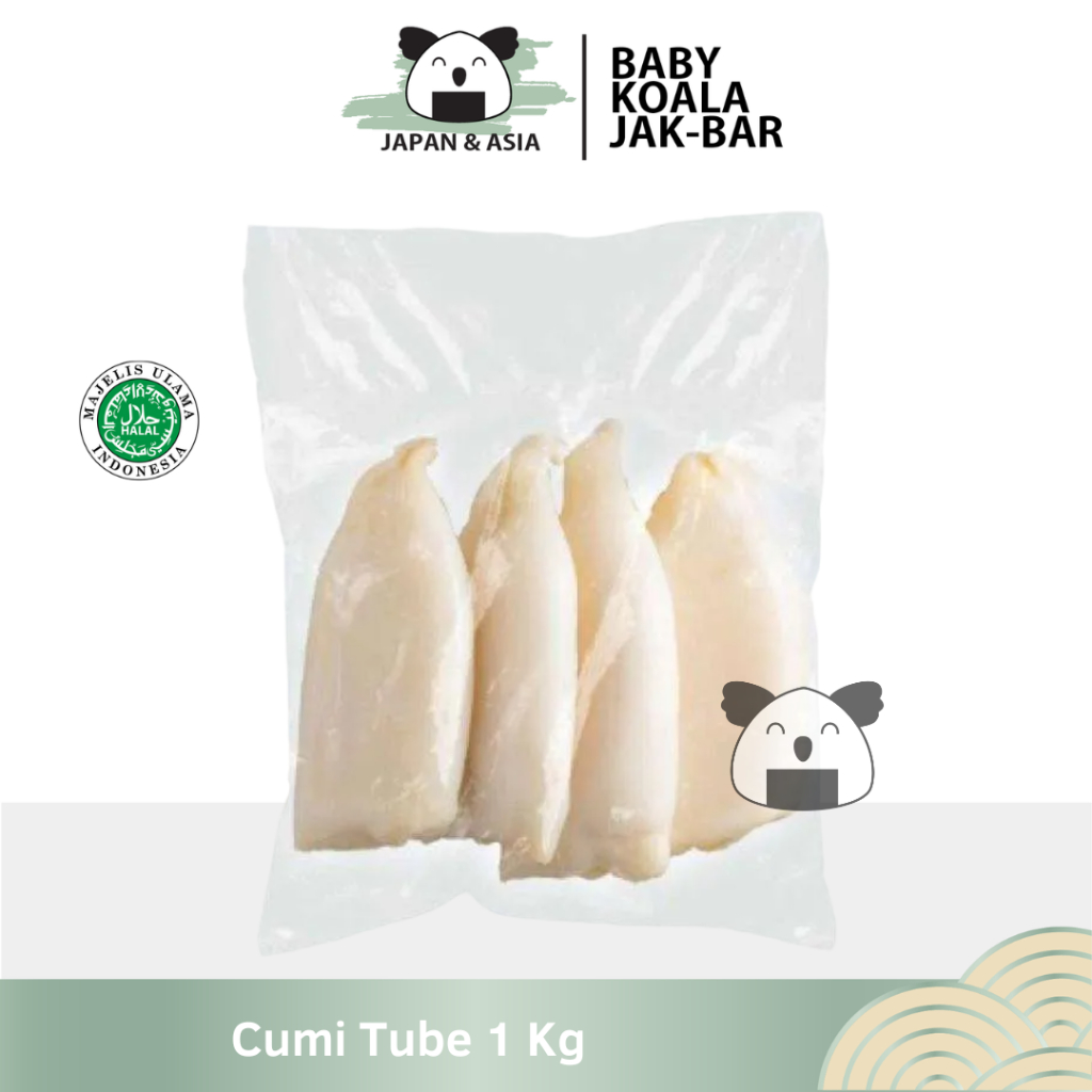 

Cumi Tube Kupas Bersih Import 1 Kg |